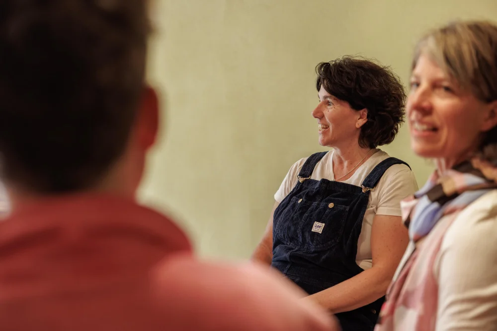 Teilnehmende in der EMOHA Ausbildung im Ökoversum